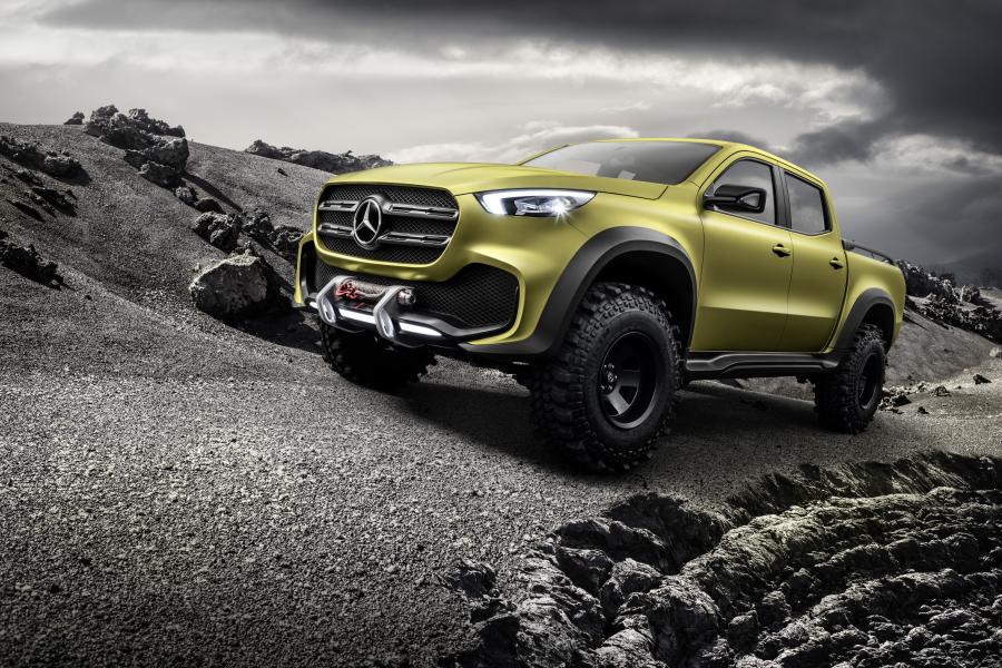  Mercedes-Benz Concept X-Class Powerful Adventurer (Br.470) 2016 года  (фото 7 из 12)